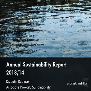 2013/2014 Annual Sustainability Rep...