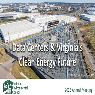 Data Centers & Virginia's Clean Energy Future