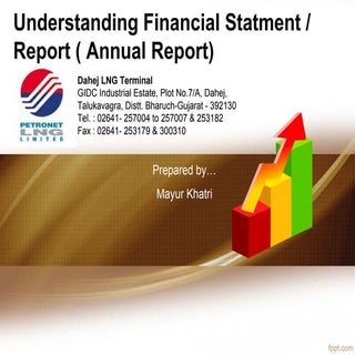Understanding Financial Statement /...