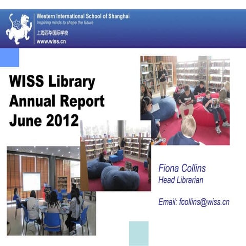 WISS Library Annual Report 2012