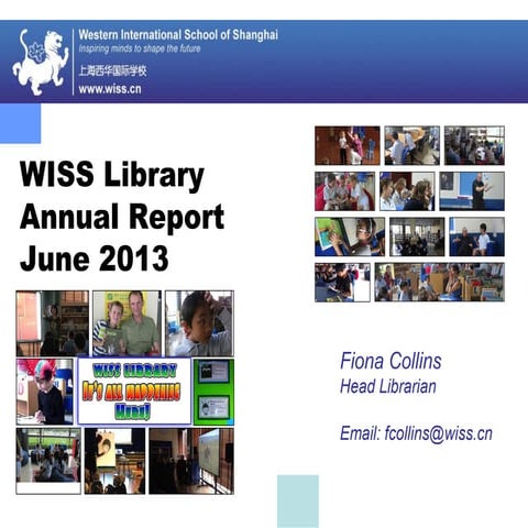 WISS Library Annual report 2013