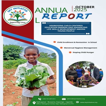 Annual Year Report 2024/2025 Sky Initiative.pptx