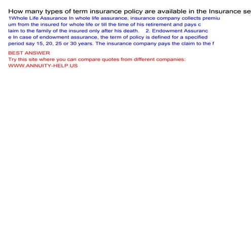 Insurance | PPTX