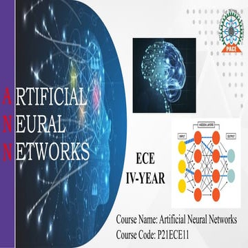 Artificial neural network | PPTX