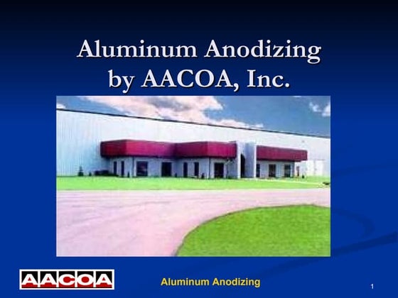 Anodizing | PPTX