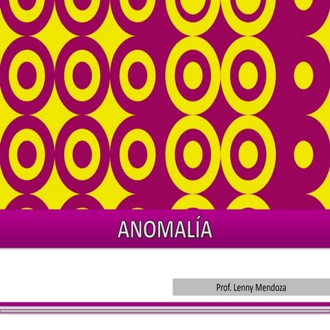Anomalía