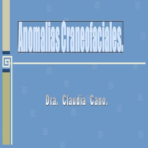 anomalias craneofaciales