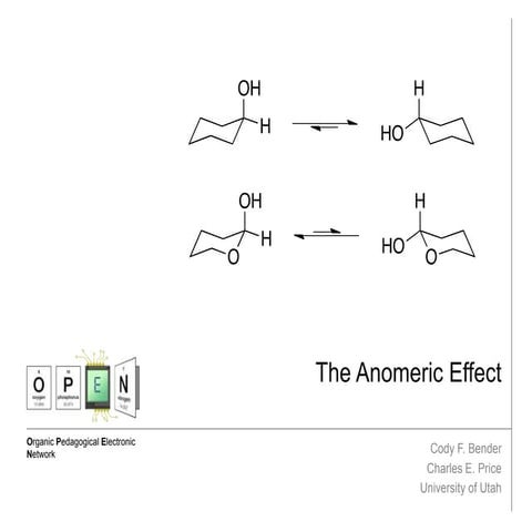 Anomeric effect