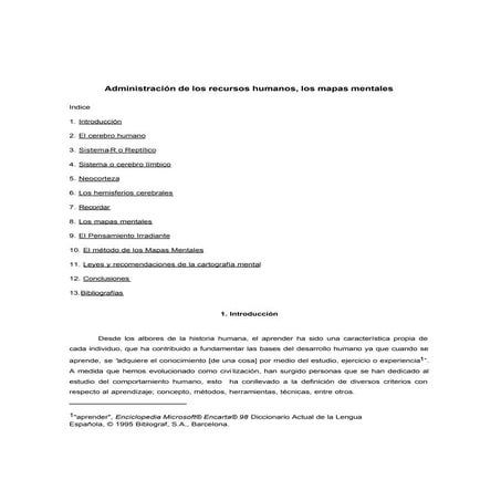 Anon   Administracion De Los Recursos Humanos Los Mapas Mentales