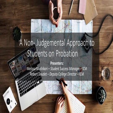 A non-judgemental approach to students on probation