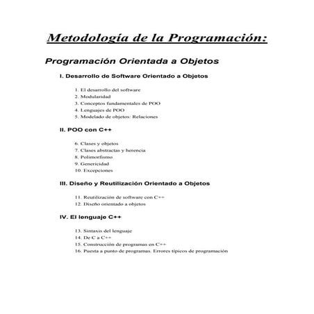 Anon   metodologia de la programacion orientada a objetos con c++