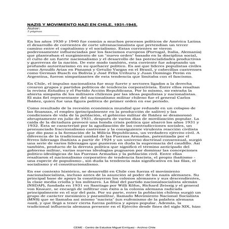 Anonimo   nazis y movimiento nazi en chile