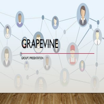 Grapevine communication | PPTX
