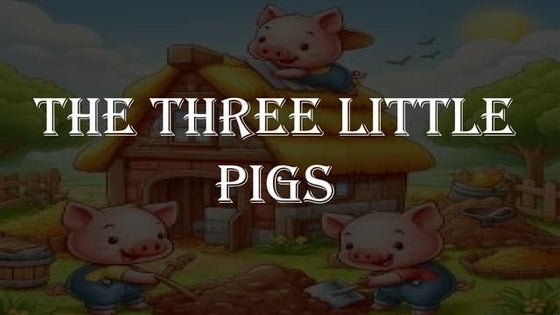 Cuento de los tres cerditos en inglés | PDF