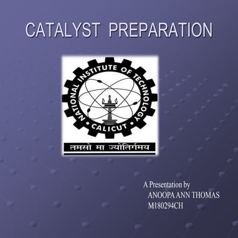 Catalyst preparation methods