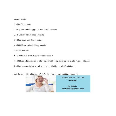 Anorexia1-Definition2-Epidemiology in united states2.docx