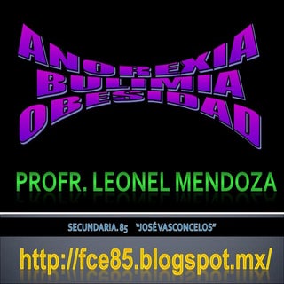 Anorexiabulimiayobesidad