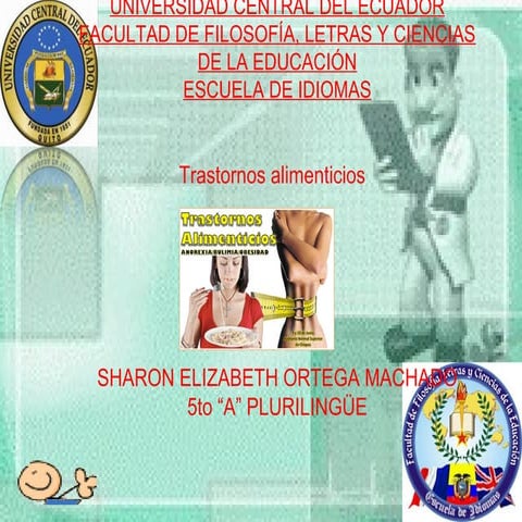 Trastornos alimenticios por Sharon Ortega