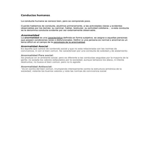 Anormalidad psicologia