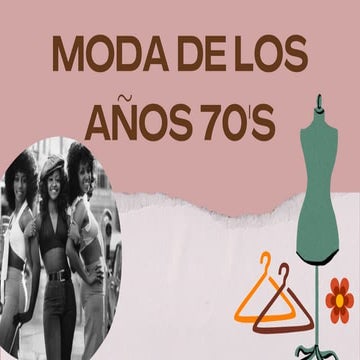 La moda de los 70s | PDF