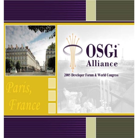 An OSGi Environment for FlexibleService Concepts - Detlef Kuck, Teamleader Te...