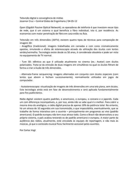 Anotações aula tv digital e converg...