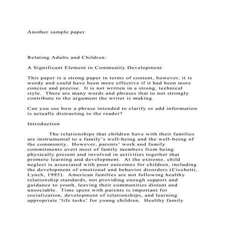 Another sample paperRelating Adults and ChildrenA S.docx
