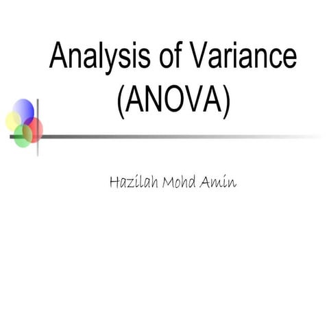 Anova by Hazilah Mohd Amin