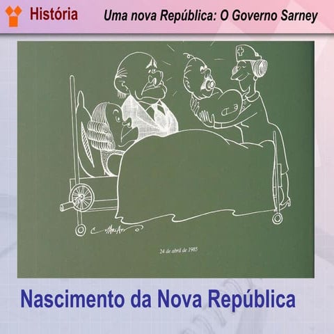 A Nova República: o governo Sarney