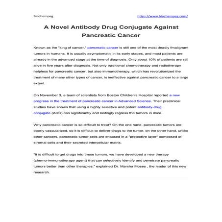 Anti cancer peptide drug conjugates (pd cs) an overview | PDF