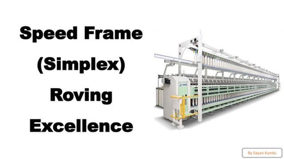 Important parts on ring frame | PPTX