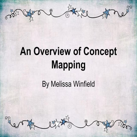 An overview of concept mapping