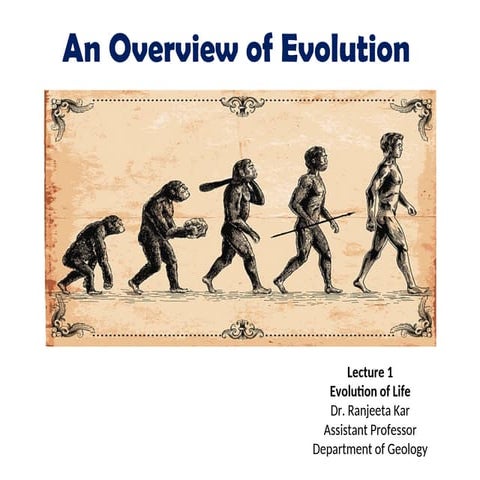 An overview of evolution Concept of Darwin.ppt