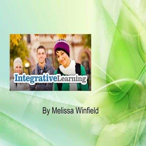 An overview of integrative learning