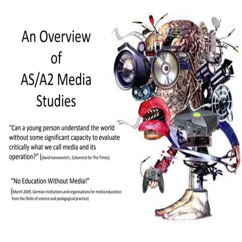 An overview of media studies | PPT