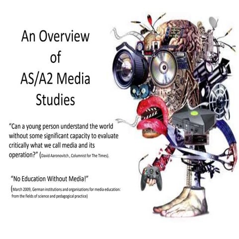 An overview of media studies 2014