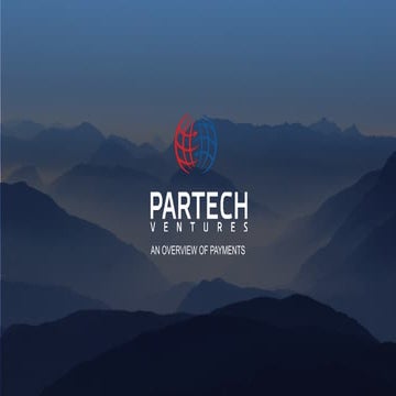 An overview of payments by Partech