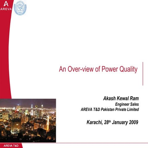 An Overview of Power Quality