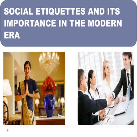Social media etiquette | PPTX