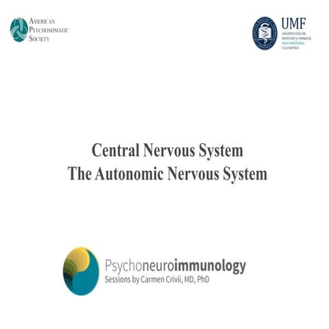 Central Nervous System, The Autonomic Nervous System