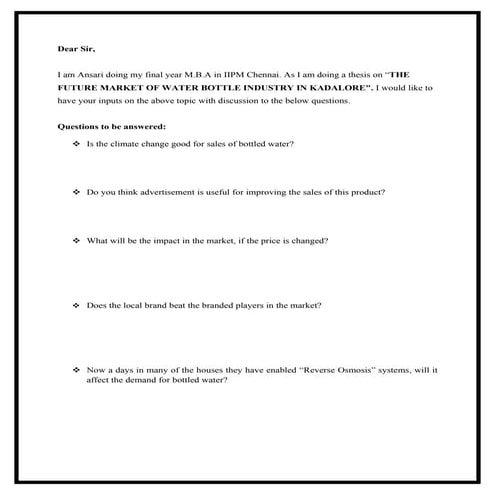 Ansari Experts Interview