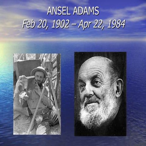 Ansel adams
