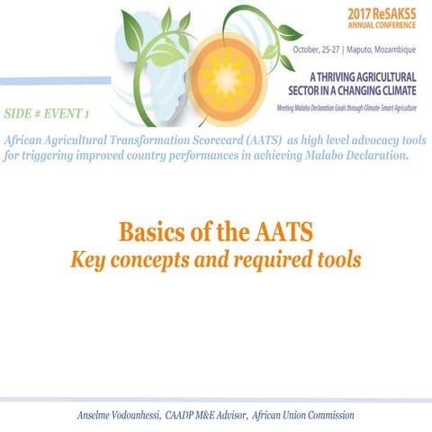 Basics of the AATS: key concepts and required tools