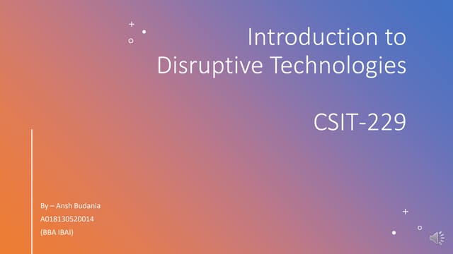 ppt on Blockchain Technology