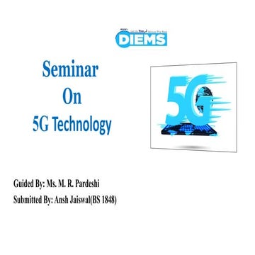 Powerpoint presentation on 5G wireless technology | PPT