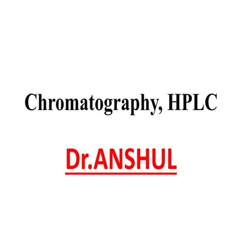  chromatography, HPLC