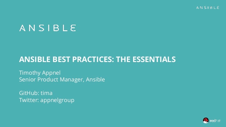 Ansible best practices 3 ansiblebestpractices 210927204124 thumbnail 4