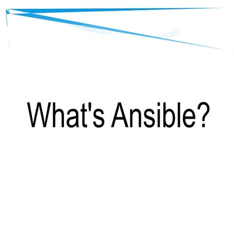 Ansible get started