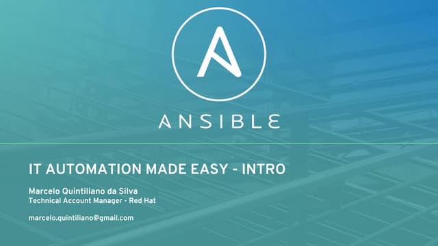 Ansible intro