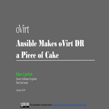 oVirt DR Site to-site using ansible